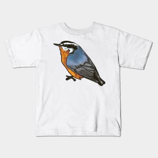 Red-breasted Nuthatch Kids T-Shirt